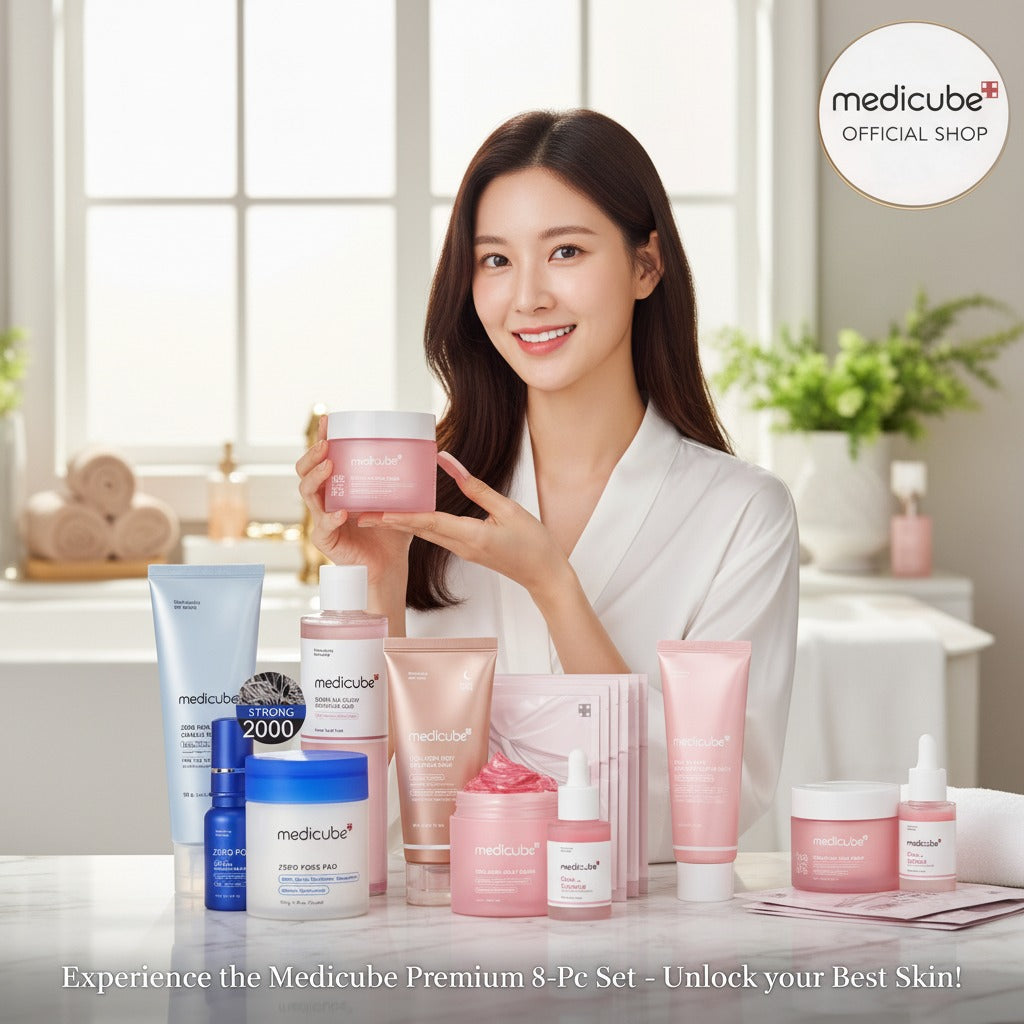 Medicube Glass Glow Skincare Set (8 pcs)™