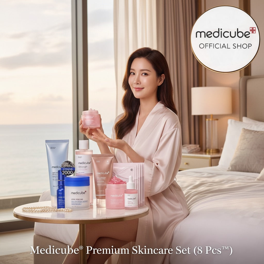 Medicube Glass Glow Skincare Set (8 pcs)™