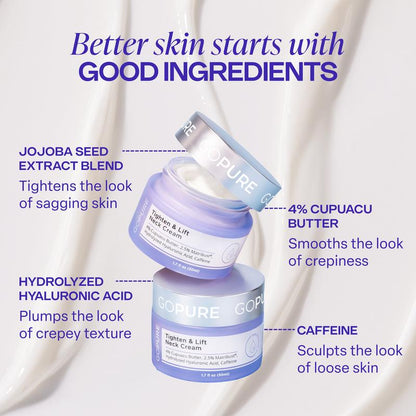 GoPure Tighten & Lift Neck Cream