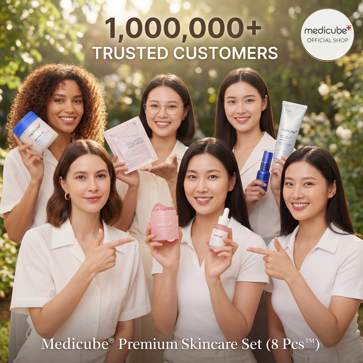 Medicube Glass Glow Skincare Set (8 pcs)™