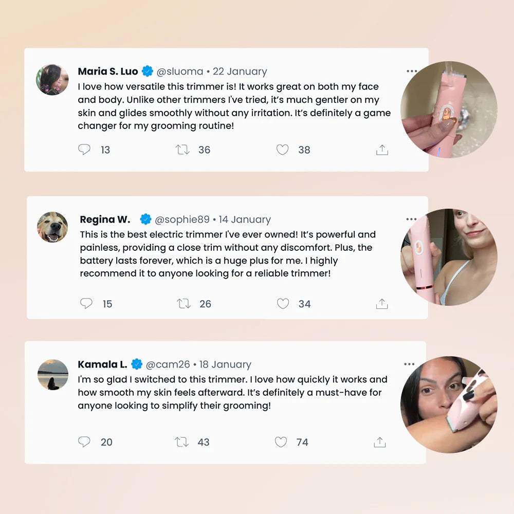 LumiGlide™ 2-in-1 Bikini & Body Trimmer