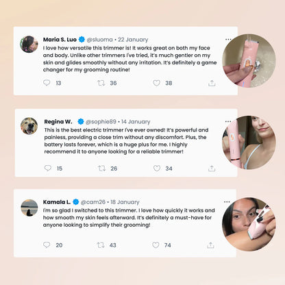 LumiGlide™ 2-in-1 Bikini & Body Trimmer